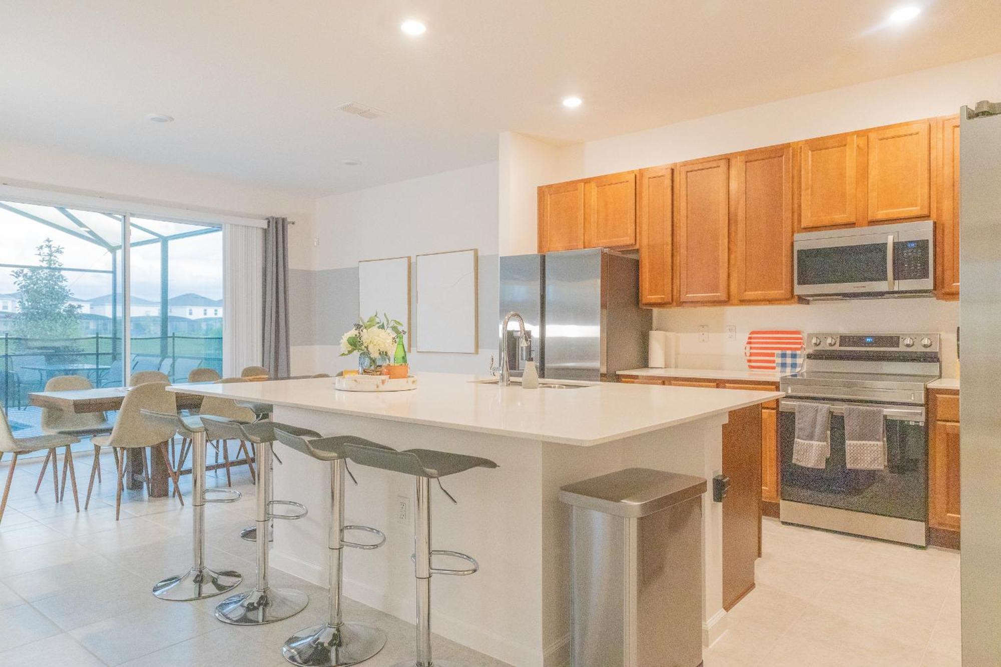 Waterfront Brand New Modern Luxury 8 Bedroom Pool House! Sleeps 16 Kissimmee Extérieur photo